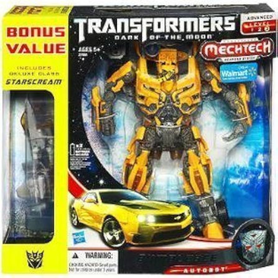 トランスフォーマー ダーク・オブ・ザ・ムーン Mechtech 3体セット Amazon.com: Transformers 3 Dark of The Moon Exclusive Leader